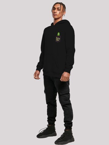F4NT4STIC Sweatshirt 'Rick and Morty Pickle Rick' in Schwarz