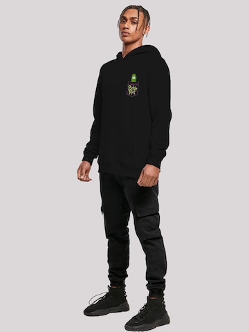F4NT4STIC Sweatshirt 'Rick and Morty Pickle Rick' in Schwarz