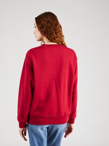 GAP - Sweatshirt 'HERITAGE' em vermelho