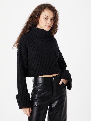 Misspap - Pullover em preto: frente