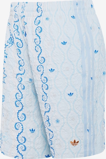ADIDAS ORIGINALS Calças em 28/regular em azul céu / azul néon / azul pastel / offwhite, Vista do artigo
