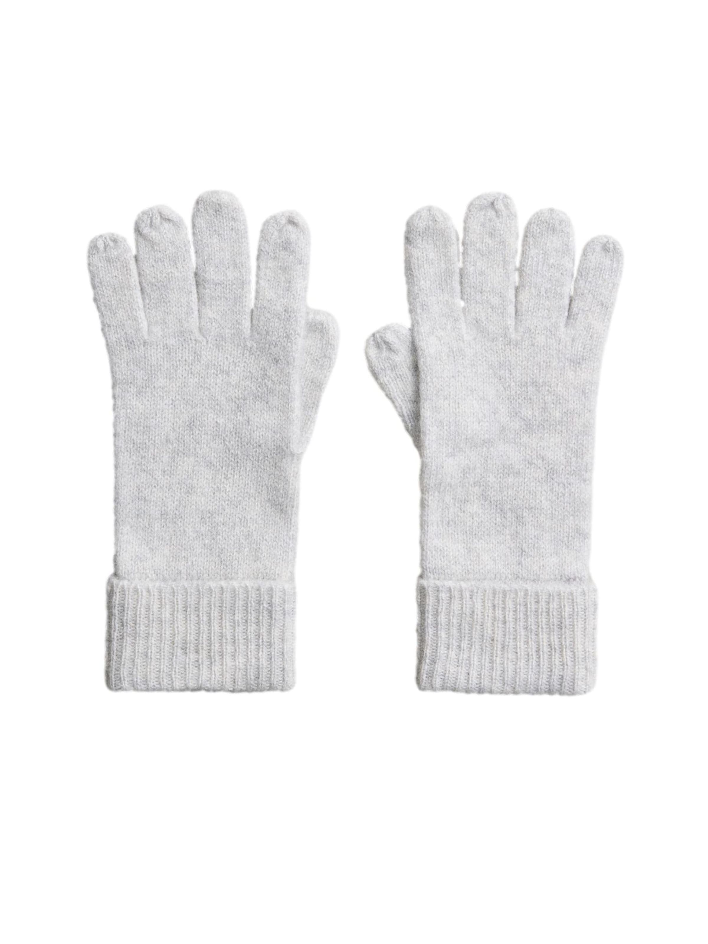 Next Full Finger Gloves in Grey: front