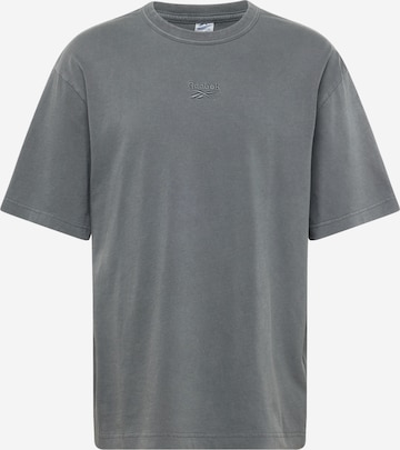 T-Shirt fonctionnel Reebok en gris : devant