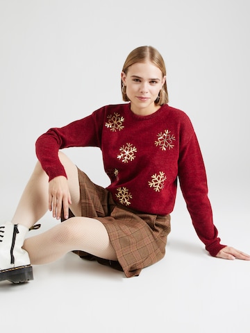 Pullover 'Gin' di ABOUT YOU in rosso