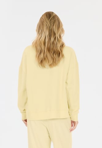 Athlecia Sweatshirt 'Crecy' in Yellow