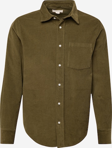 Coupe regular Chemise AÉROPOSTALE en vert : devant