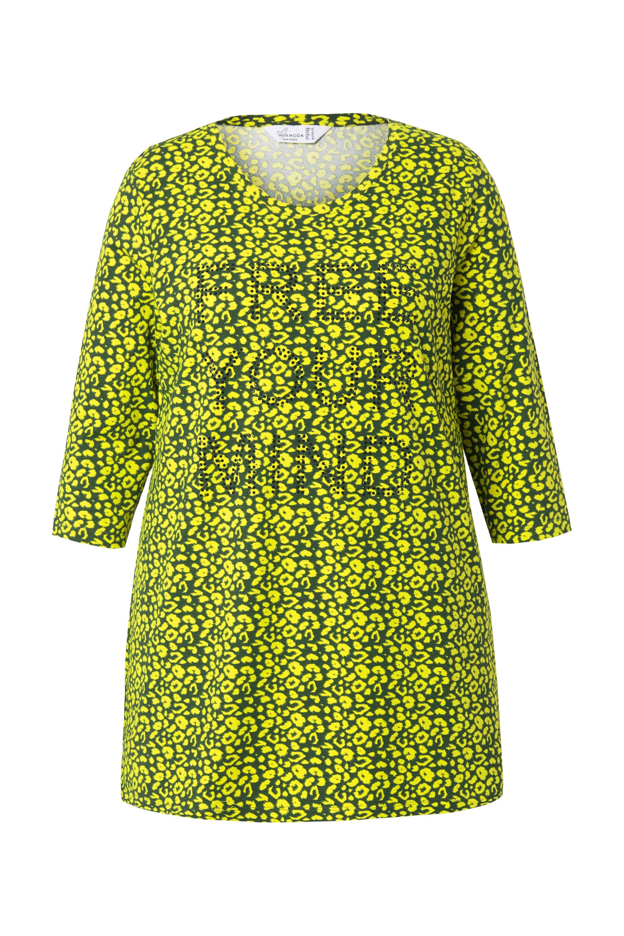 MIAMODA Shirt in Groen: voorkant