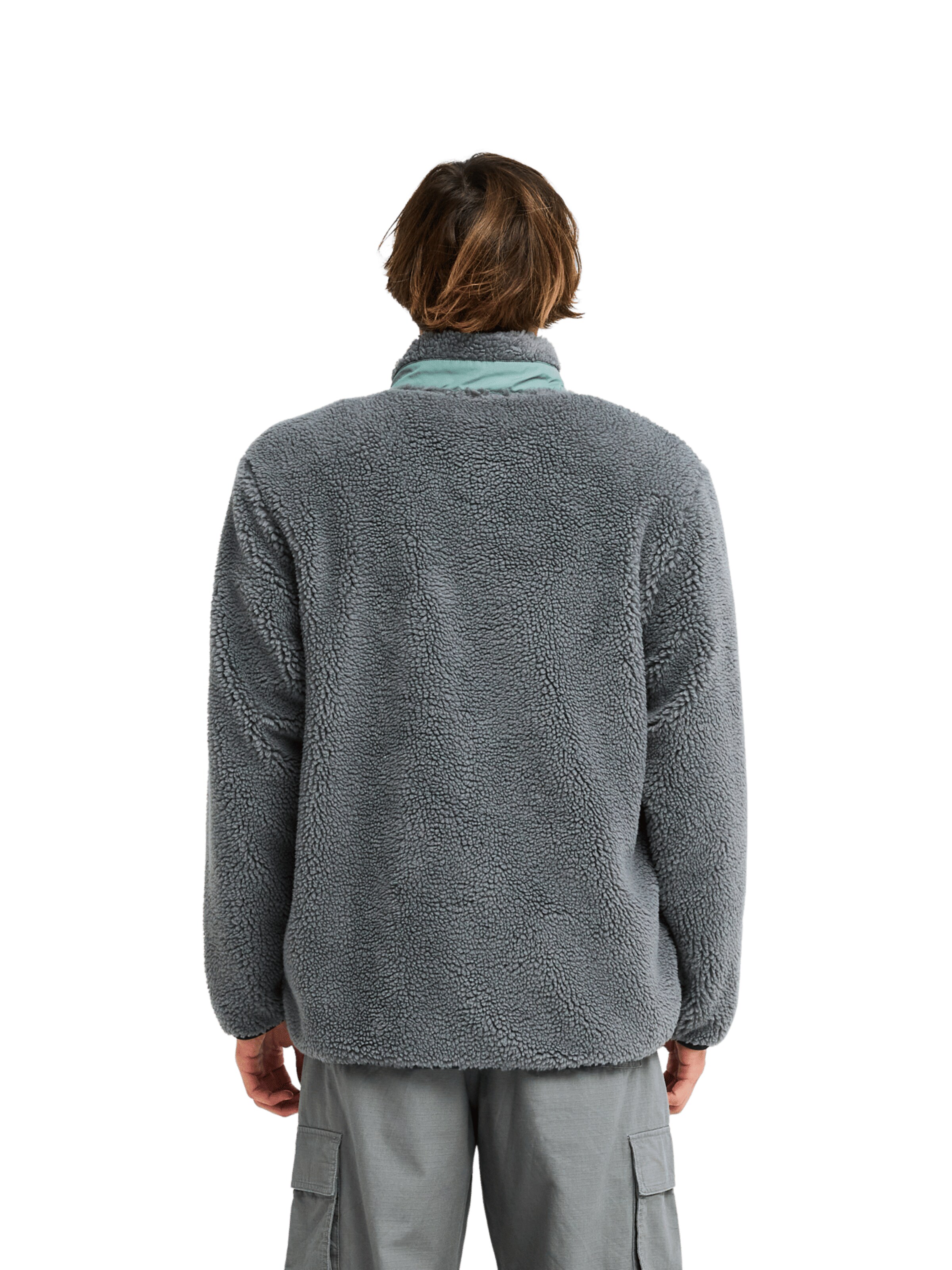 BILLABONG Fleece Jacket in Grey