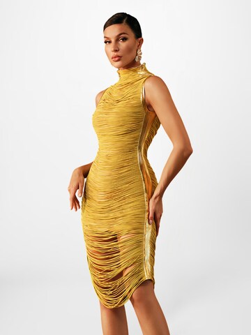 Mew Mews Dress 'Zulekha' in Gold