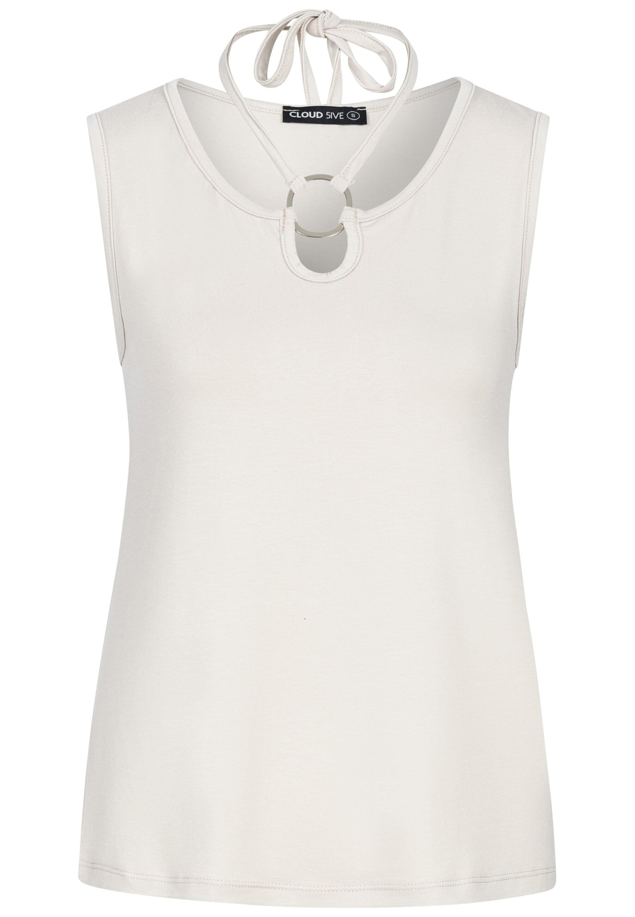 Top di Cloud5ive in beige: frontale