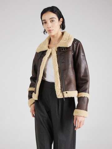 Superdry Between-Season Jacket in Brown: front