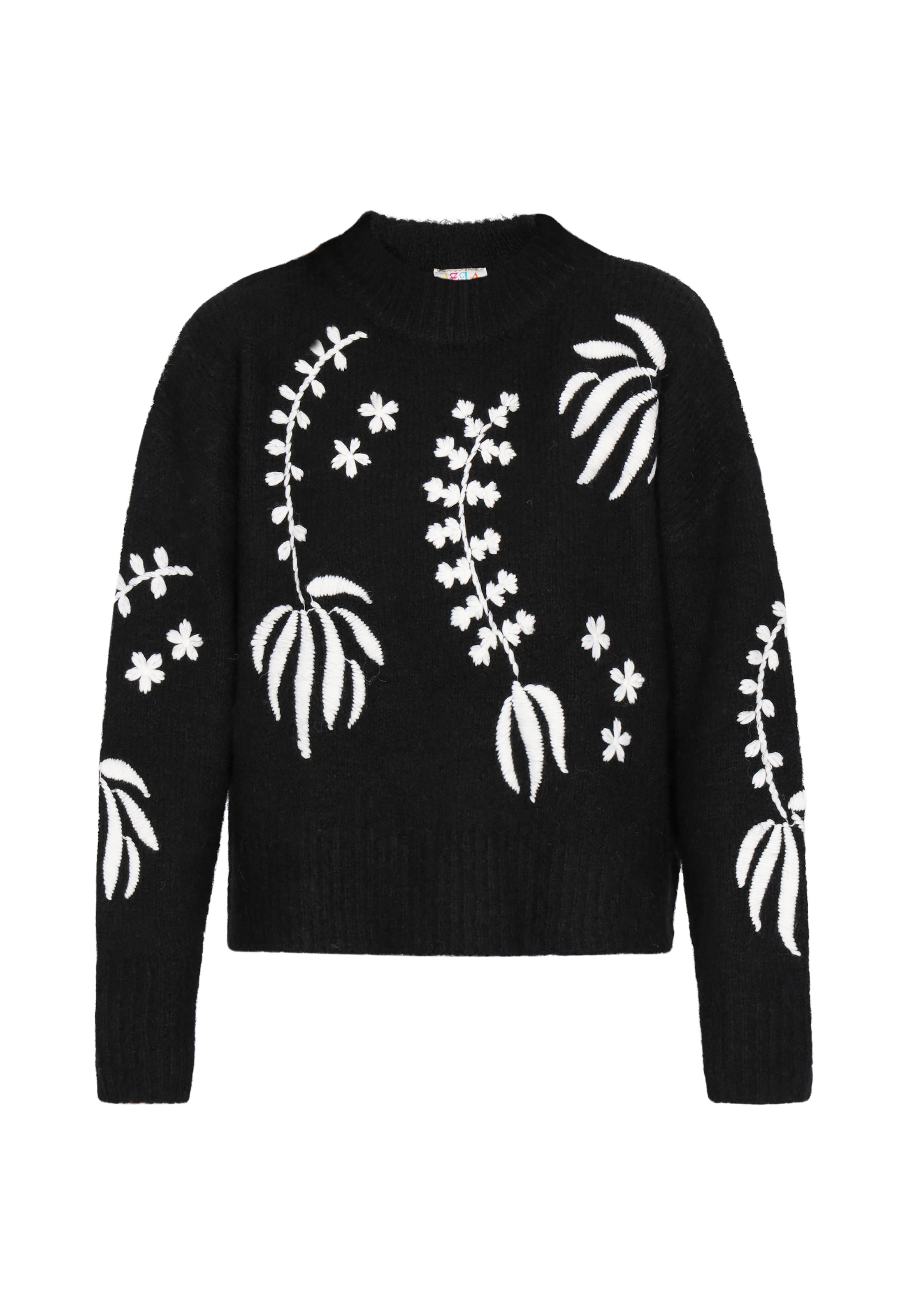 IZIA Свитер оверсайз в Черный: спереди