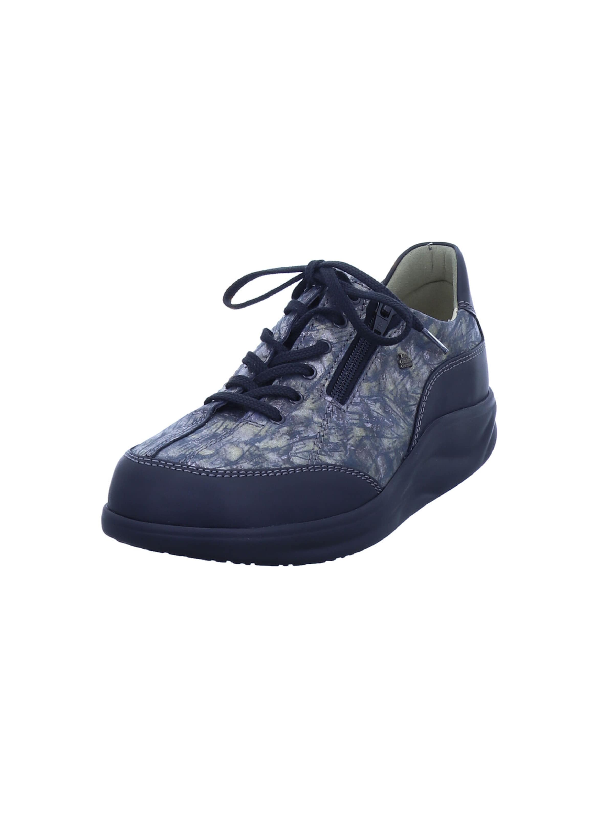 Finn Comfort Lace-Up Shoes 'OTARU' in Black: front