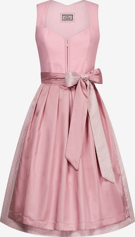 Trachtl Dirndl 'Trachtenkleid Anneli' in Pink: front