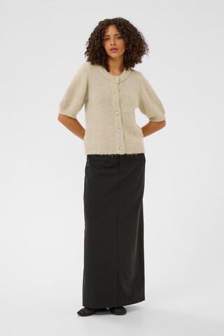 Kaffe Πλεκτή ζακέτα 'KAEmelie' σε μπεζ