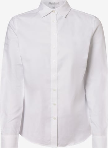 Marie Lund Blouse in White: front