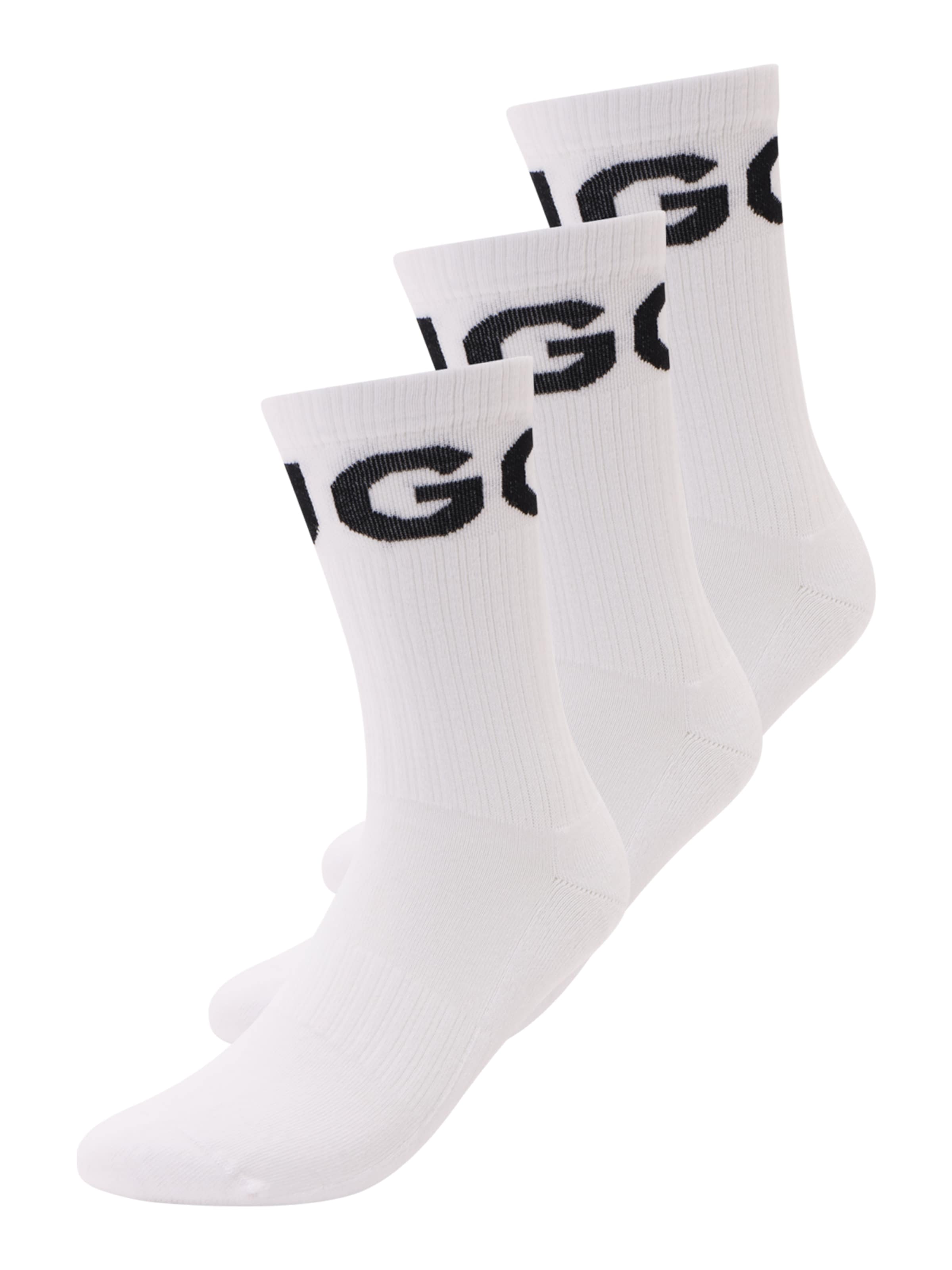 HUGO Socks 'ICONIC' in White: front