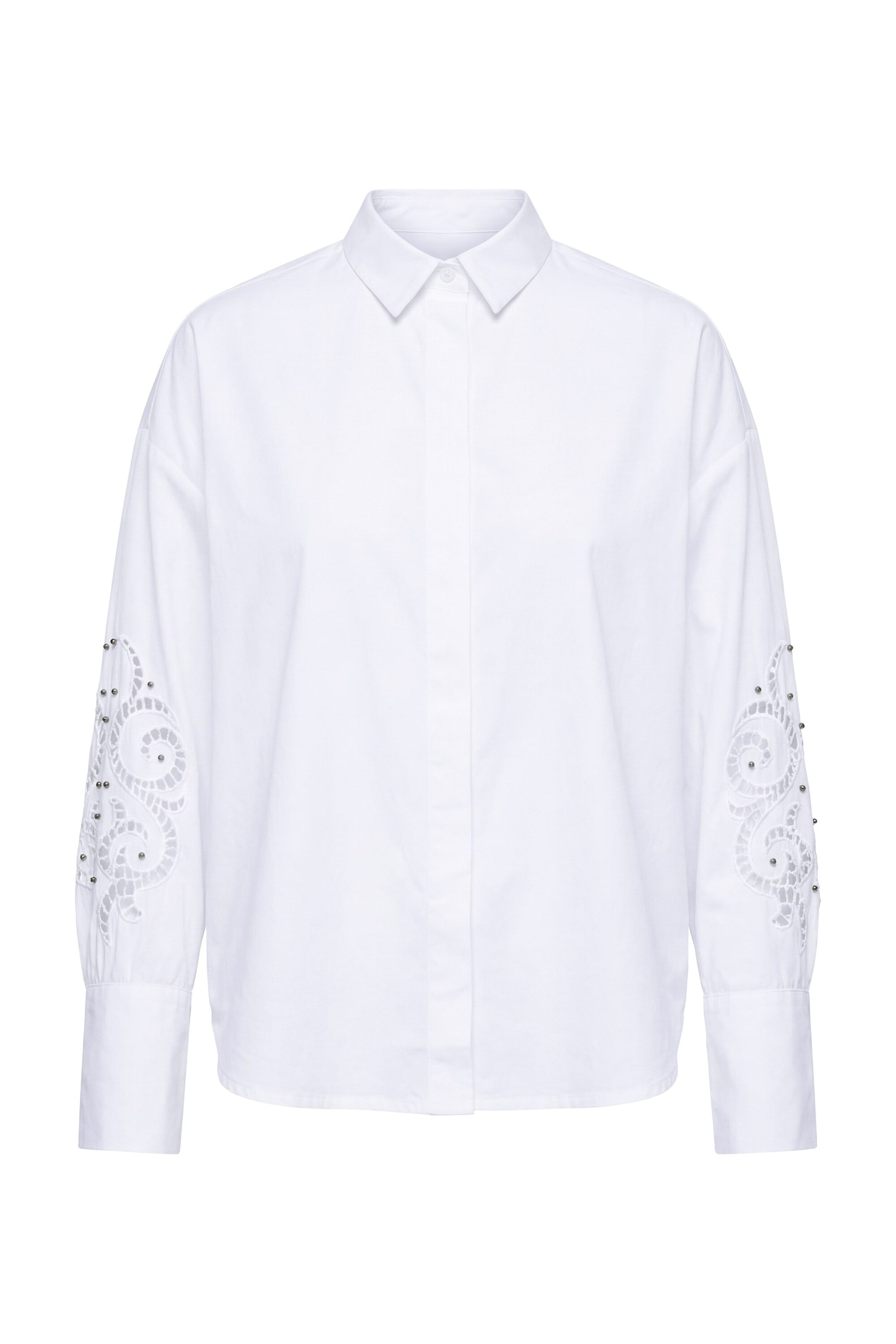 Studio Untold Bluse in Weiß: Vorderseite