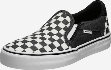 VANS Slip On 'Asher Deluxe' in Schwarz: predná strana