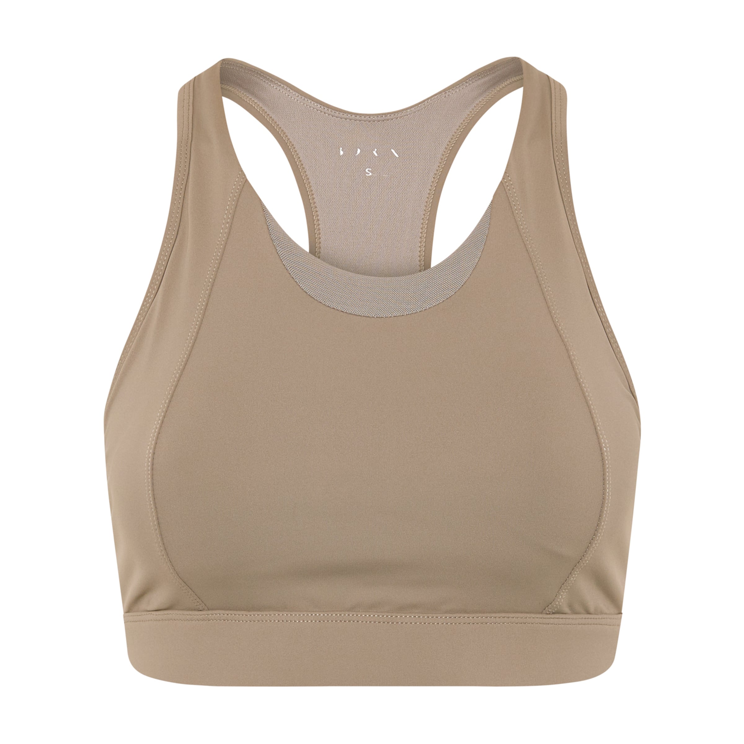 Bustier Soutien-gorge de sport 'Bikila' Born en gris : devant