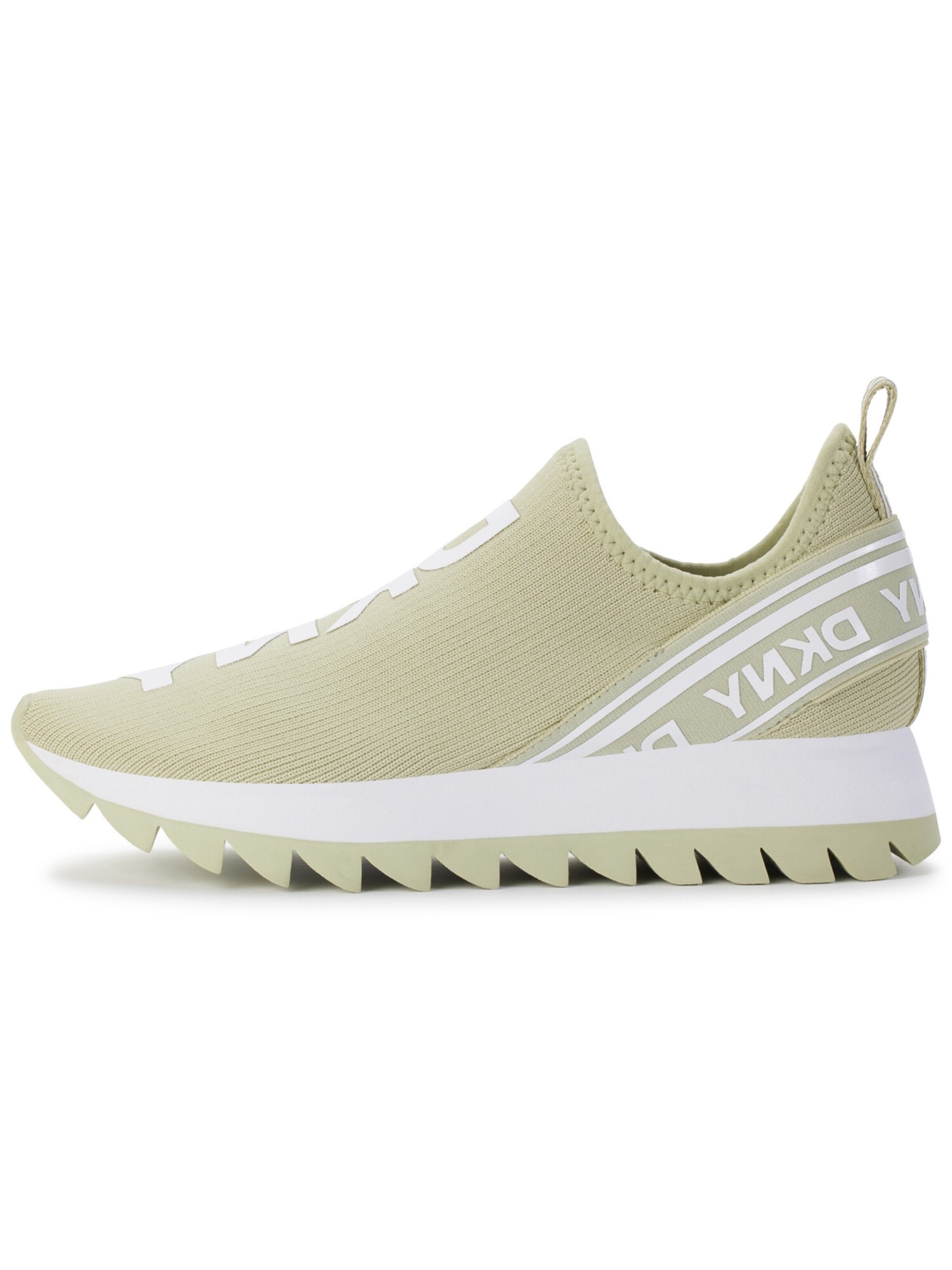DKNY Platform trainers 'Abbi' in Green: front