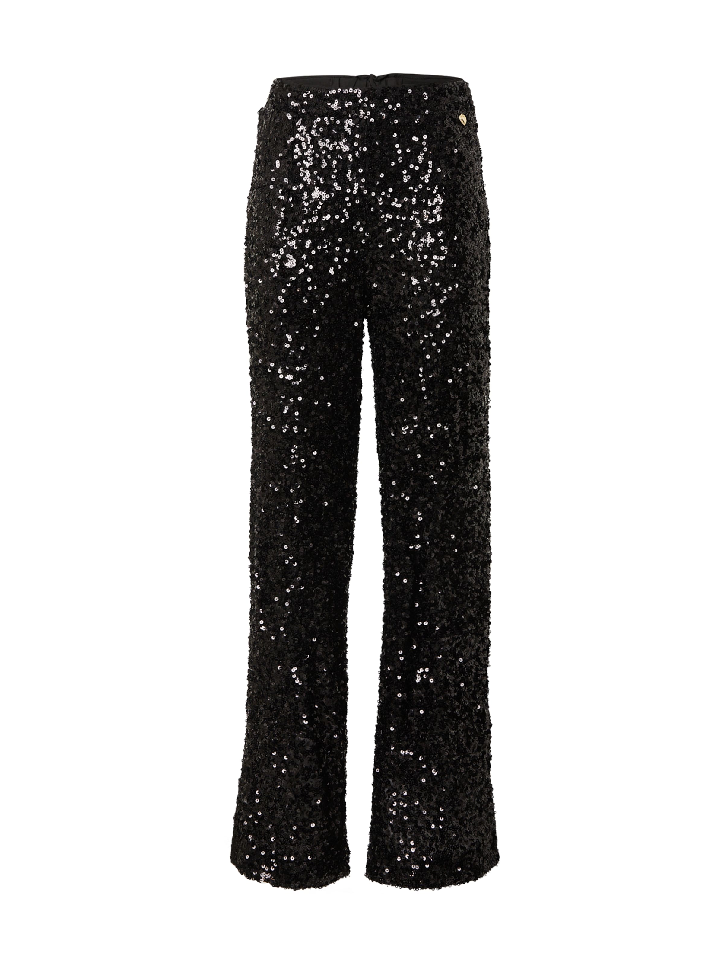 Harper &amp; Yve Regular Broek in Zwart: voorkant