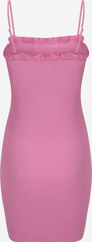 Pieces Petite Jurk 'TEGAN' in Roze