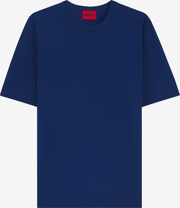 HUGO Sweater 'San Carl' in Blue: front