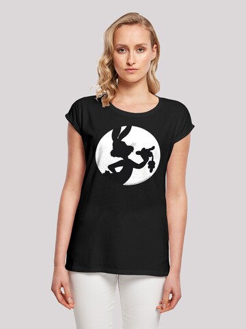 T-shirt 'Looney Tunes' F4NT4STIC en noir : devant