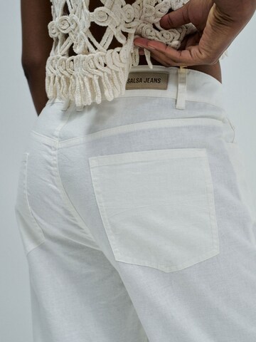 Salsa Jeans Regular Chino in Wit