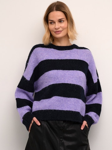 CULTURE Sweater 'Kimmy' in Purple: front