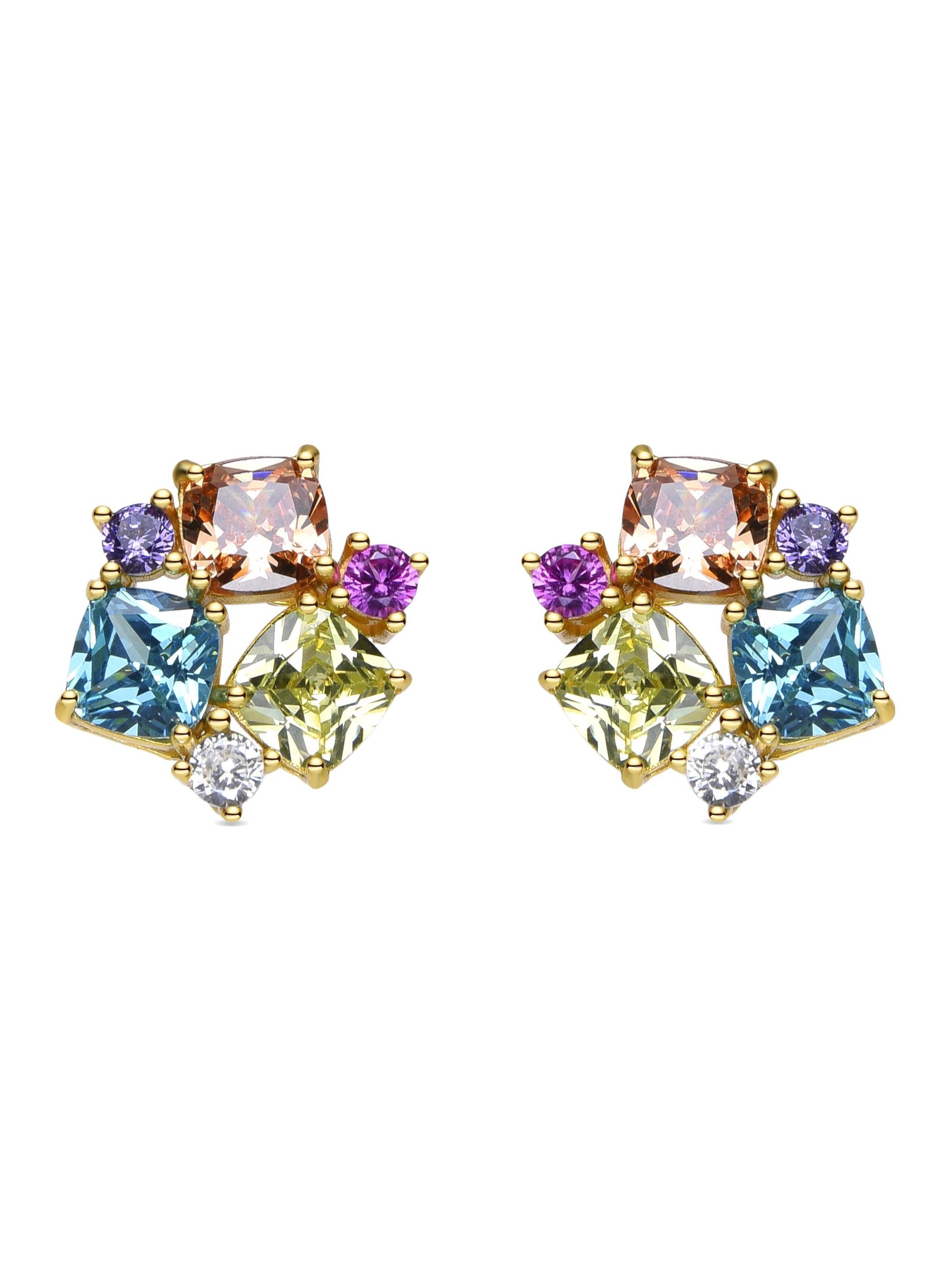 Luxenter - Pendientes 'DAIREN' en Mezcla de colores: frente