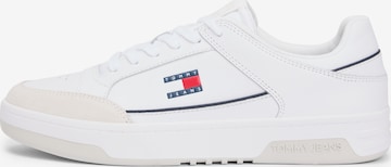 balta Tommy Jeans Sportbačiai be auliuko: priekis