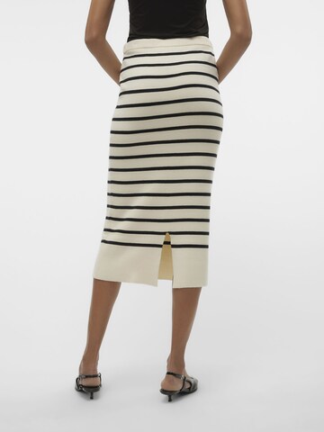 Jupe 'Saba' VERO MODA en blanc