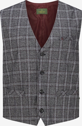 Charles Colby Suit Vest 'Duke Deans' in Grey: front