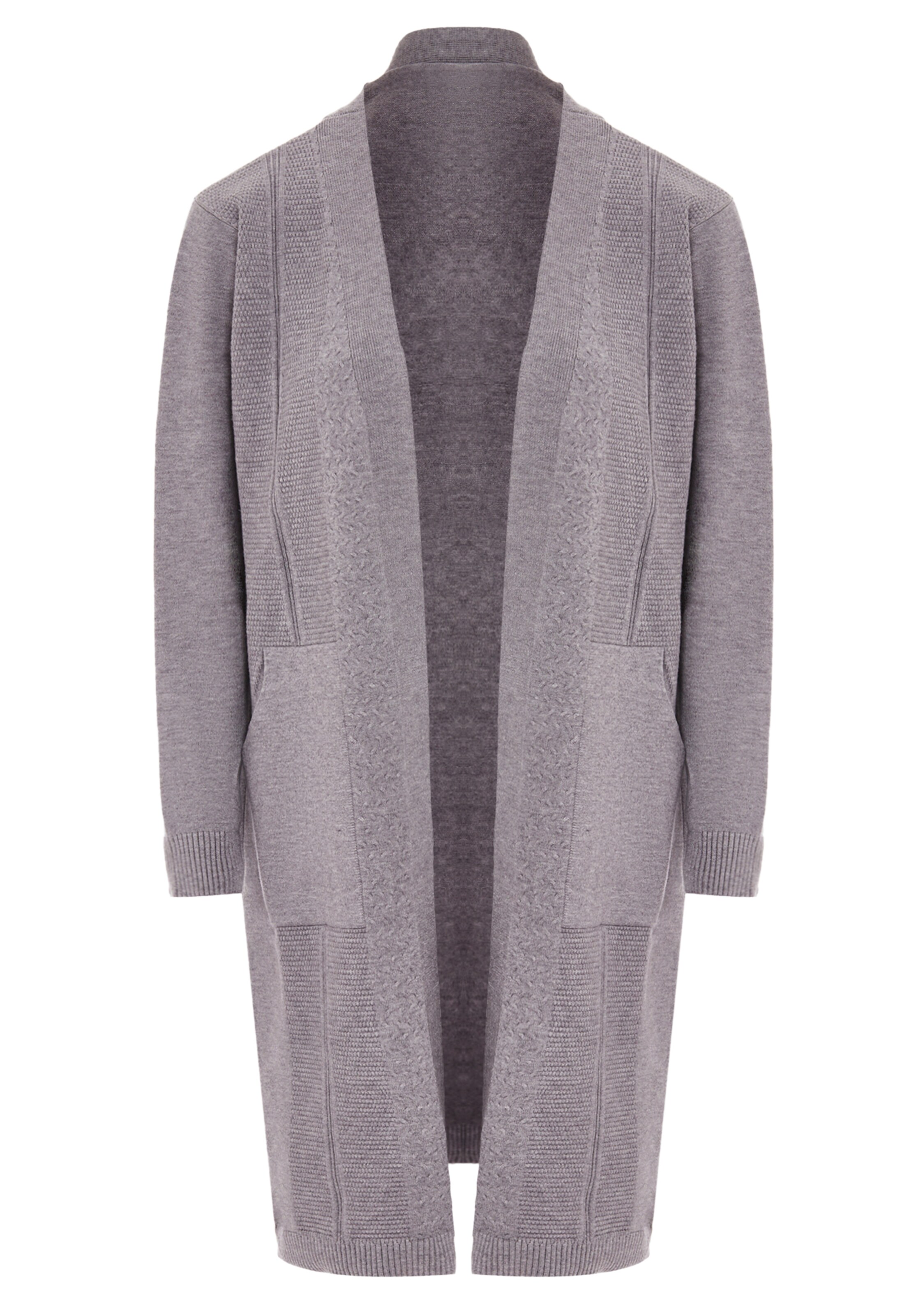 Jalene Knit cardigan in Grey: front