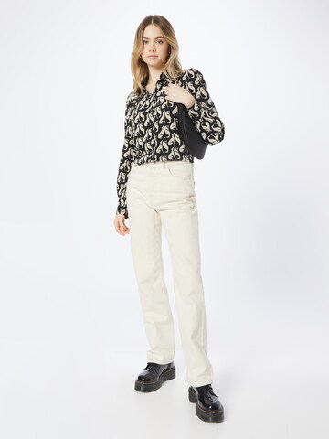 Monki Blouse in Beige