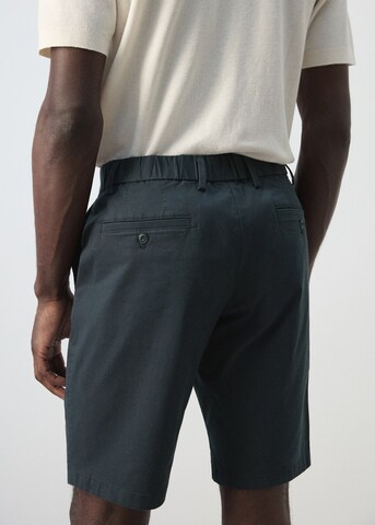 MANGO MAN Regular Shorts 'Gracia' in Blau
