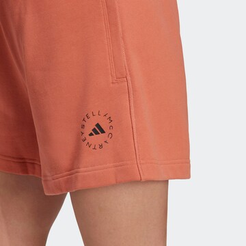 ADIDAS BY STELLA MCCARTNEY Loose fit Sports trousers 'Truecasuals' in Brown