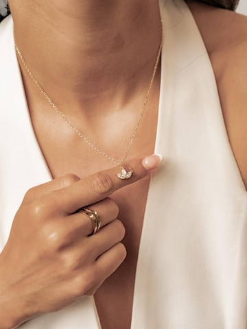 Hey Happiness - Cadena 'Marquise Flower' en oro