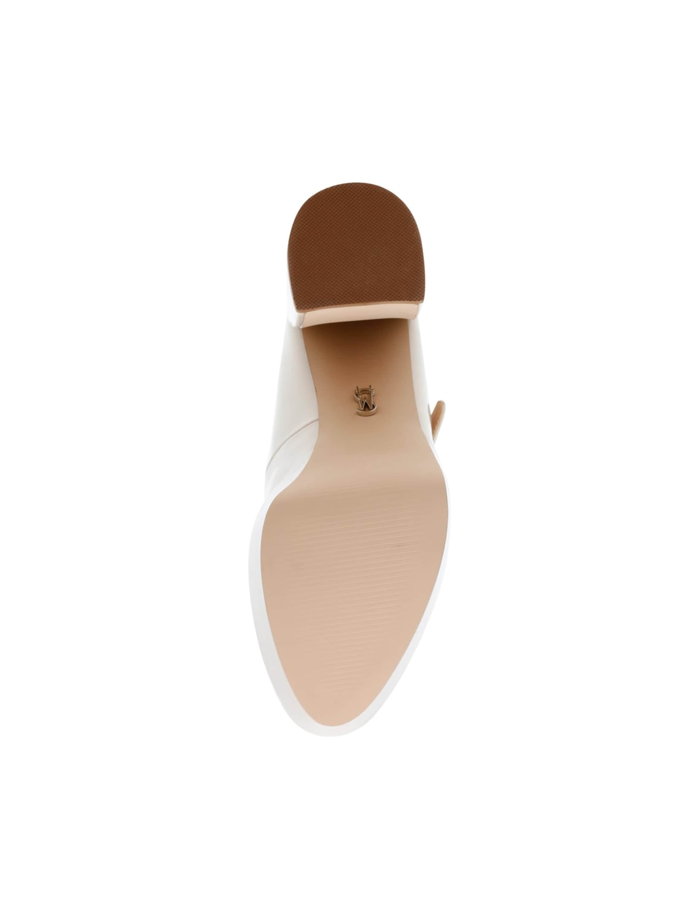 STEVE MADDEN Czółenka 'Charged-Up Bone Patt Shoes' w kolorze biały
