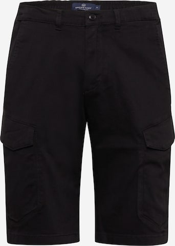 Regular Pantalon cargo 'Ryan' Kronstadt en noir : devant