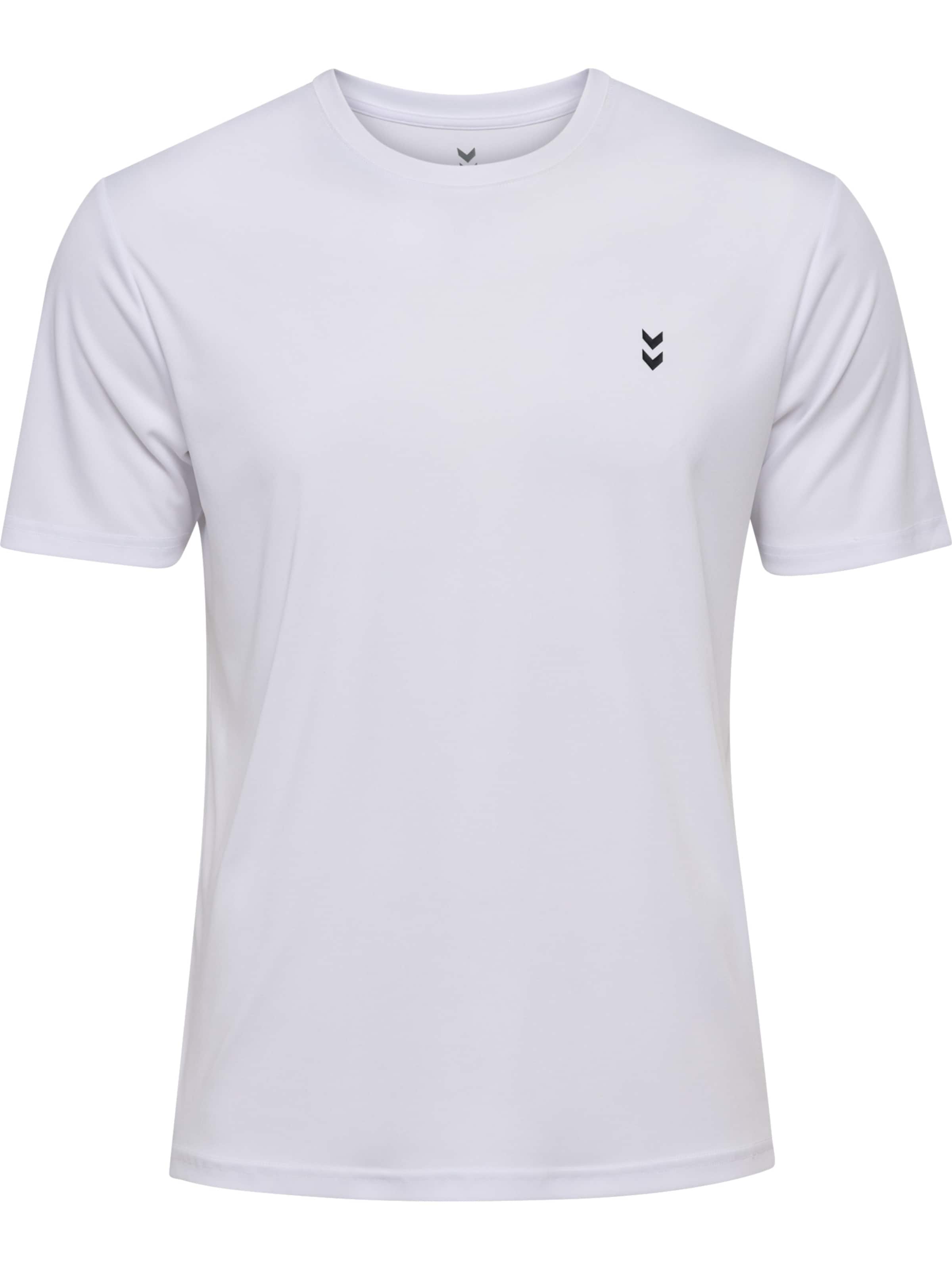 Hummel Performance shirt 'Pulse' in White: front