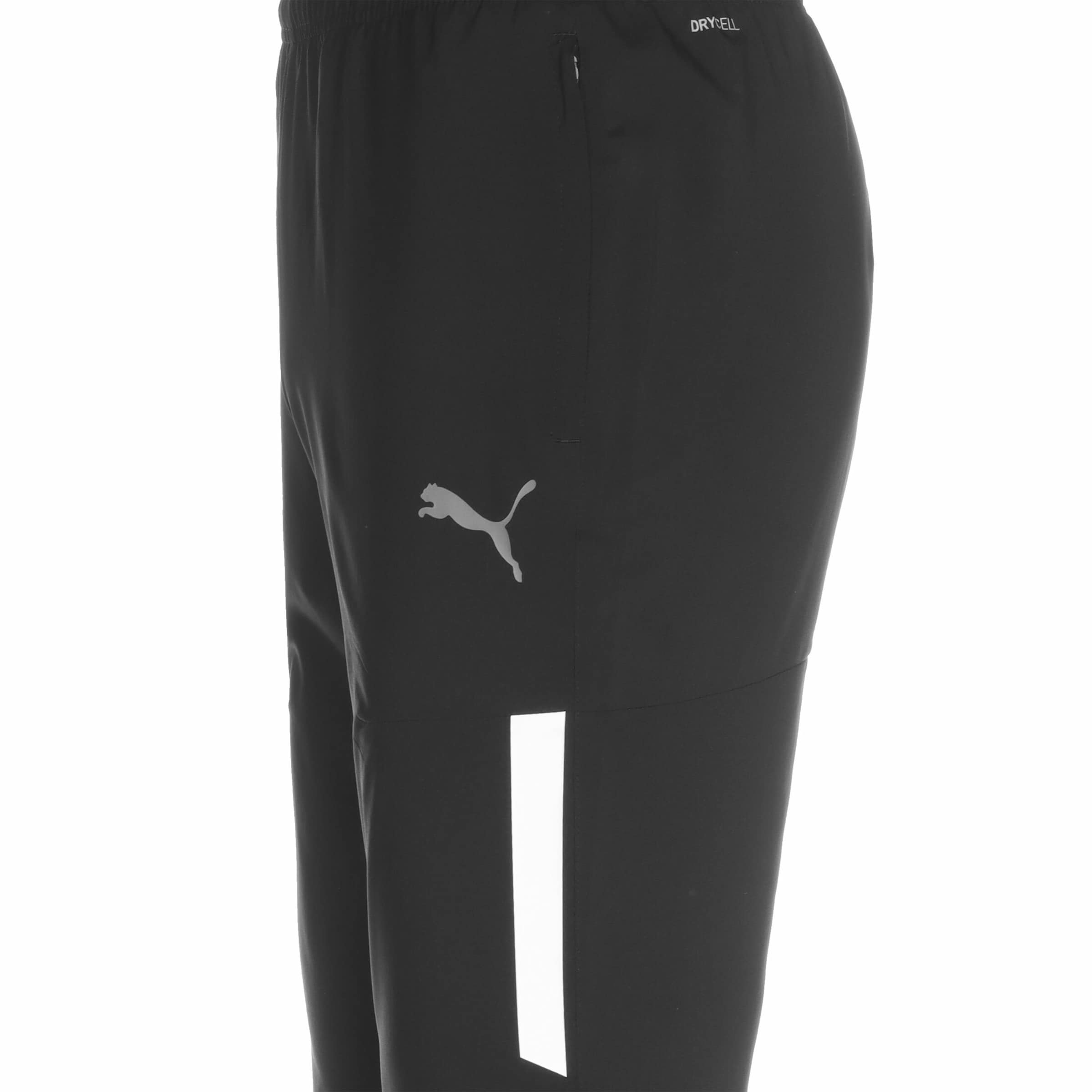 PUMA - Tapered Calças de desporto 'TeamLiga' em preto