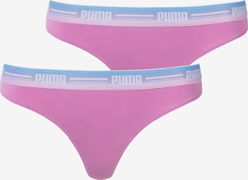 PUMA Athletic Underwear in Pink: front