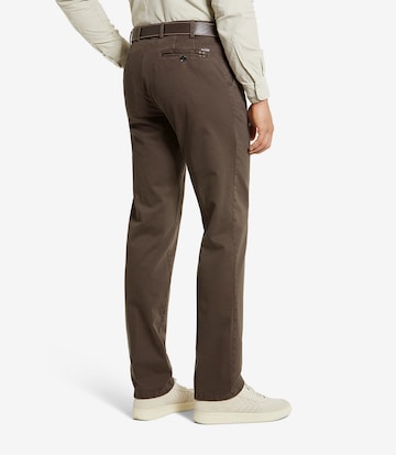 Meyer Hosen Regular Chino Pants 'Oslo' in Brown