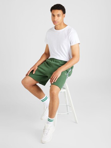 Regular Pantalon LACOSTE en vert