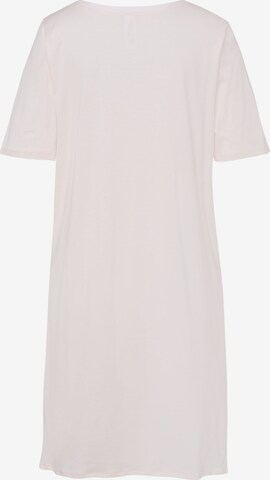 Chemise de nuit ' Cotton Deluxe 90cm ' Hanro en rose