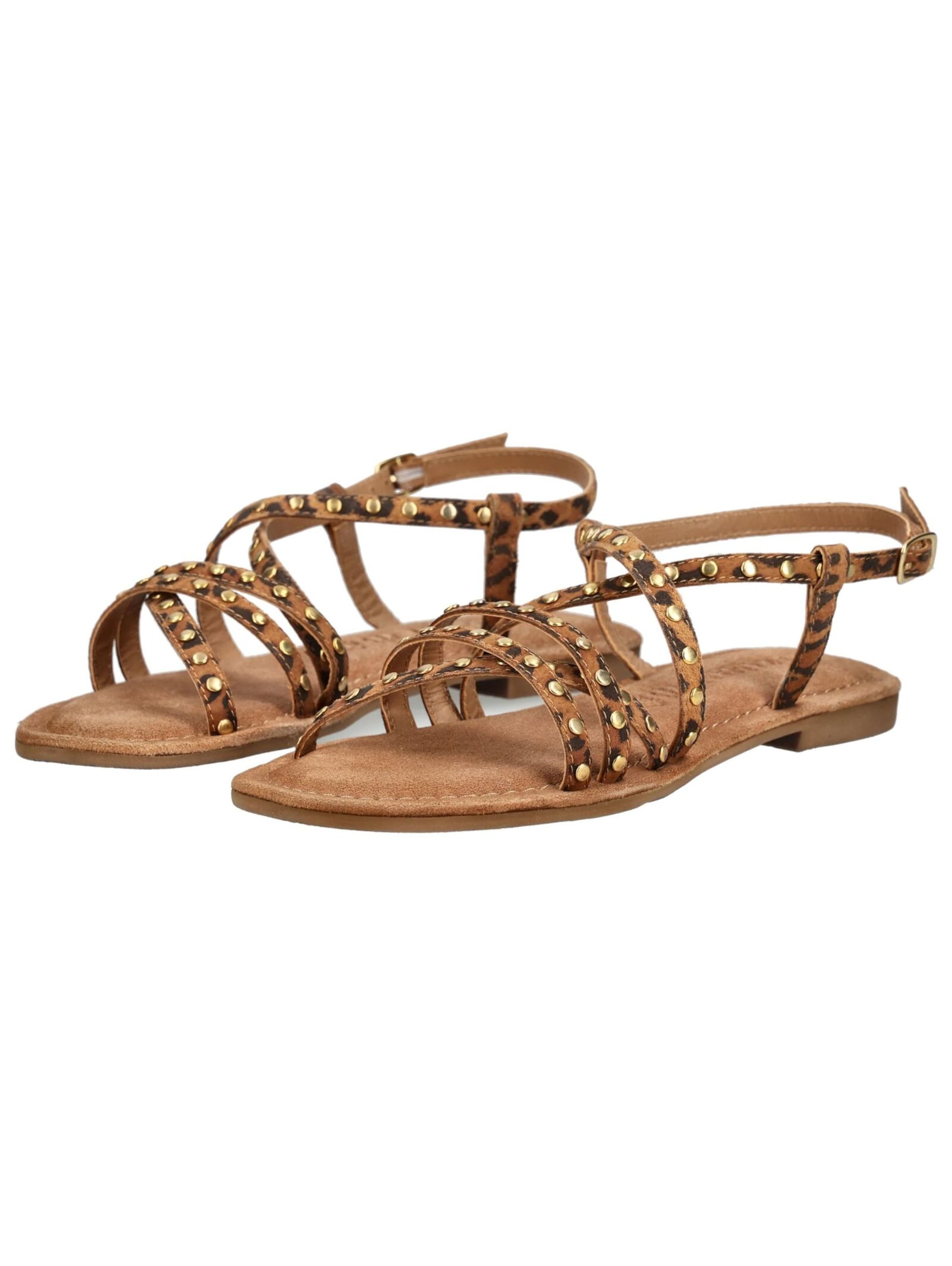 Sandales à lanières LAZAMANI en beige