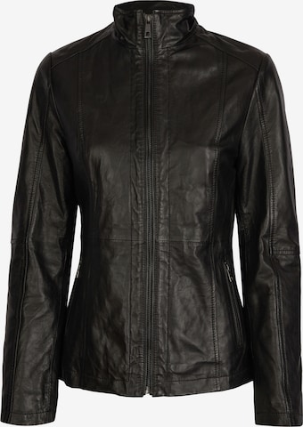 Veste mi-saison bugatti en noir : devant